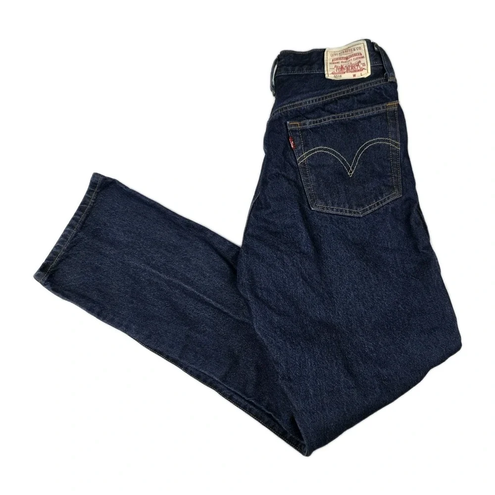 Levis Jeans Mens Size 31x30 501 XX Button Fly Dark Wash Blue Denim Pants